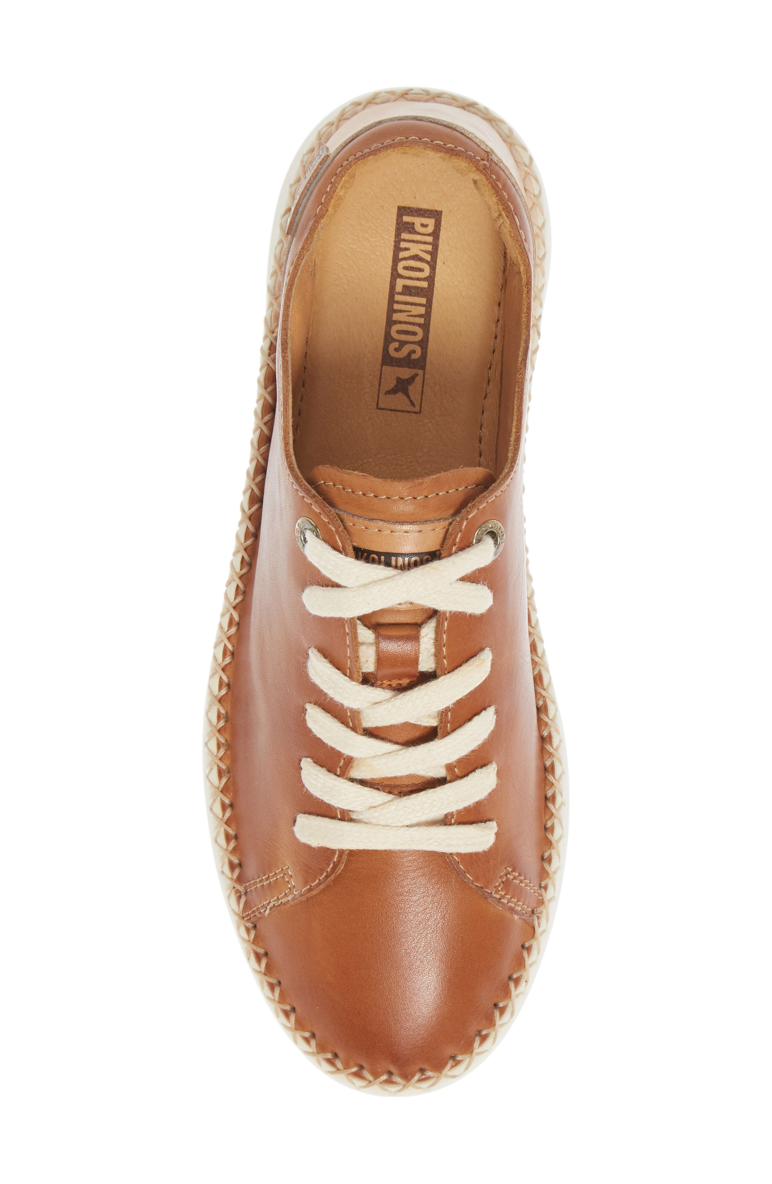 Mesina Low Top Sneaker, Alternate, color, BRANDY LEATHER