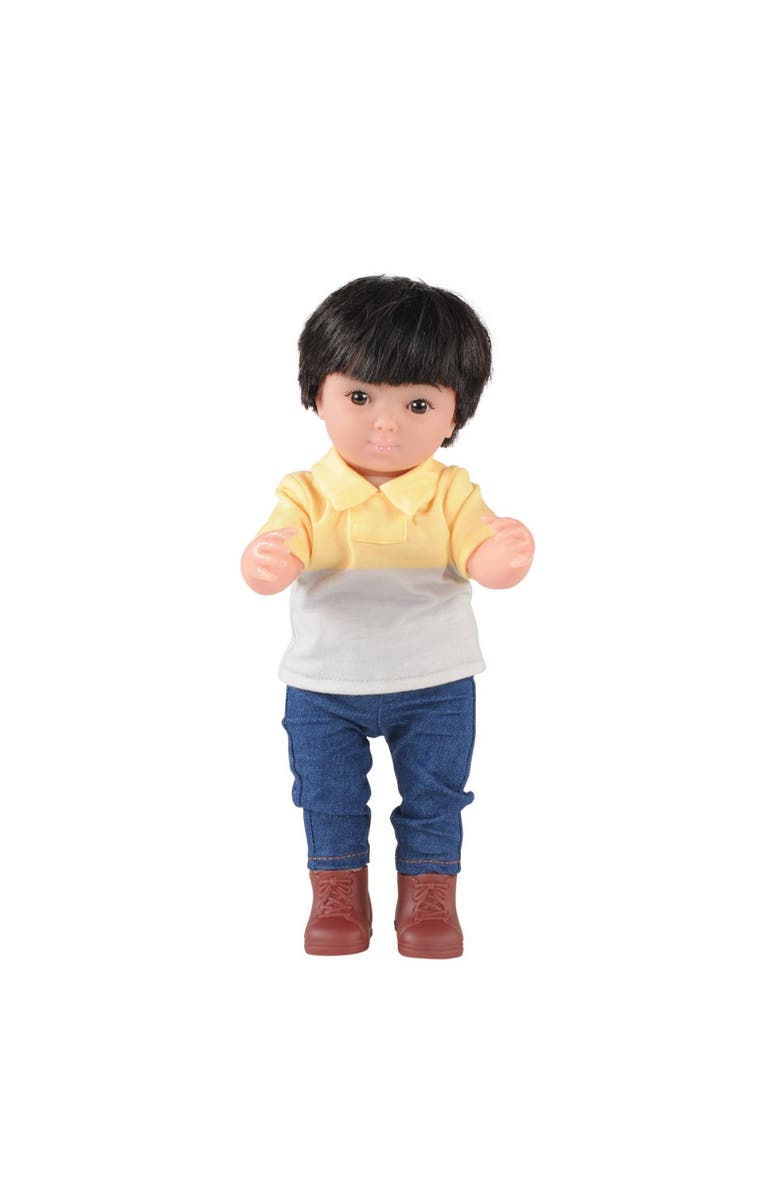 Kaplan Early Learning Company 13" Multiethnic Doll - Asian Boy, Main, color, Multicolored