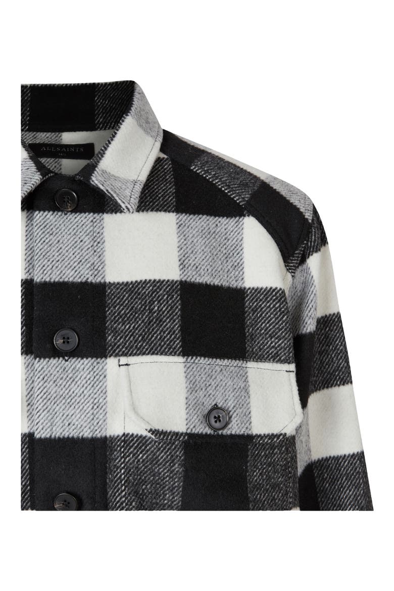 Prinzen Buffalo Check Shirt, Alternate, color, BLACK