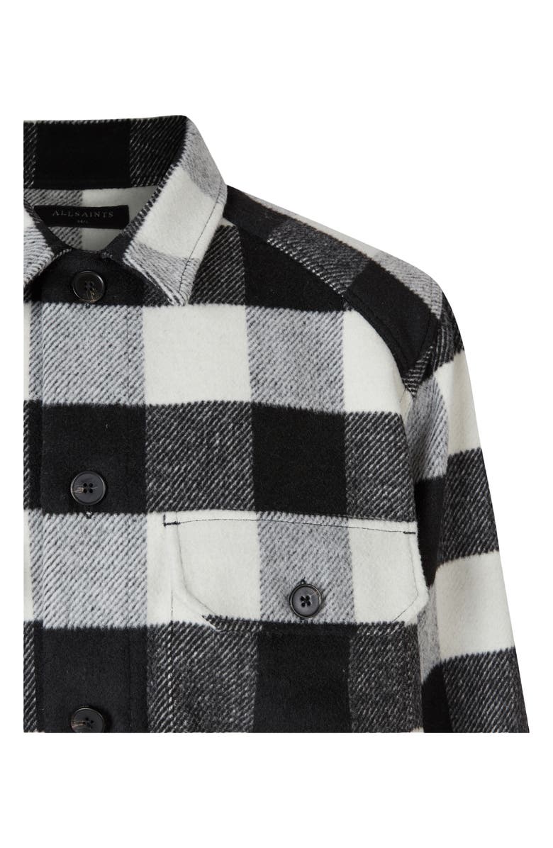 AllSaints Prinzen Buffalo Check Shirt, Alternate, color, 