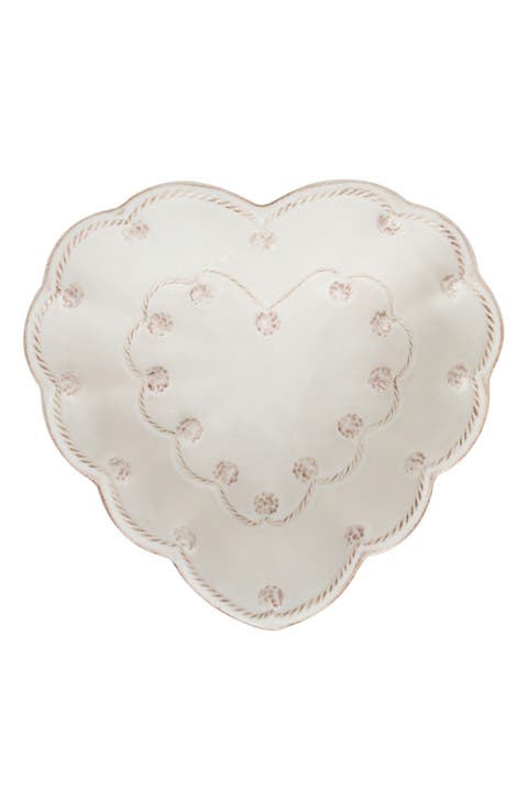 Berry & Thread Ceramic Heart Bowl