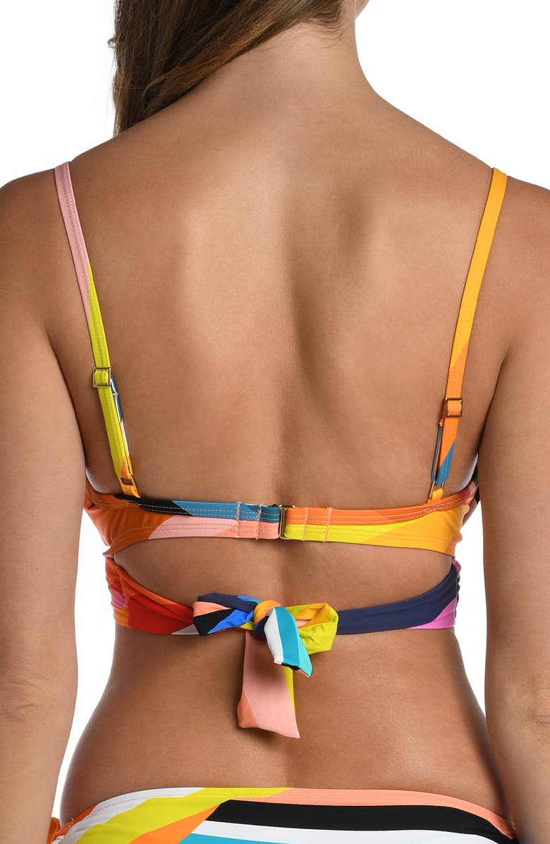 La Blanca Sunscape Swim Top, Alternate, color, 