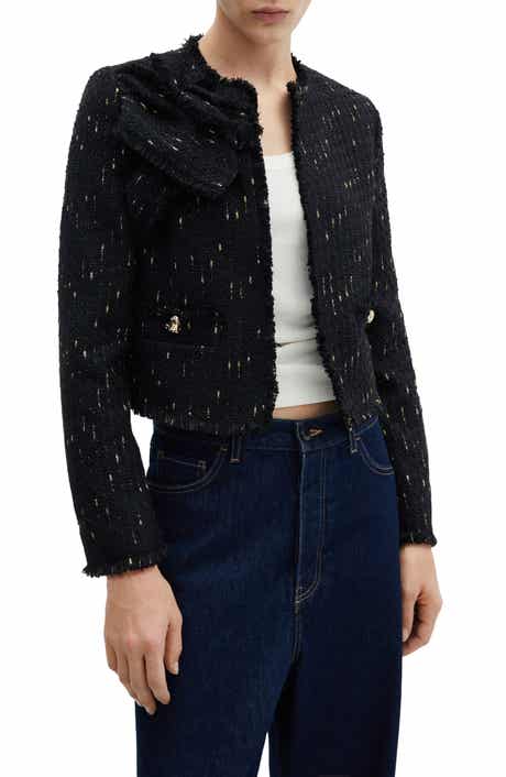 Metallic Tweed Jacket