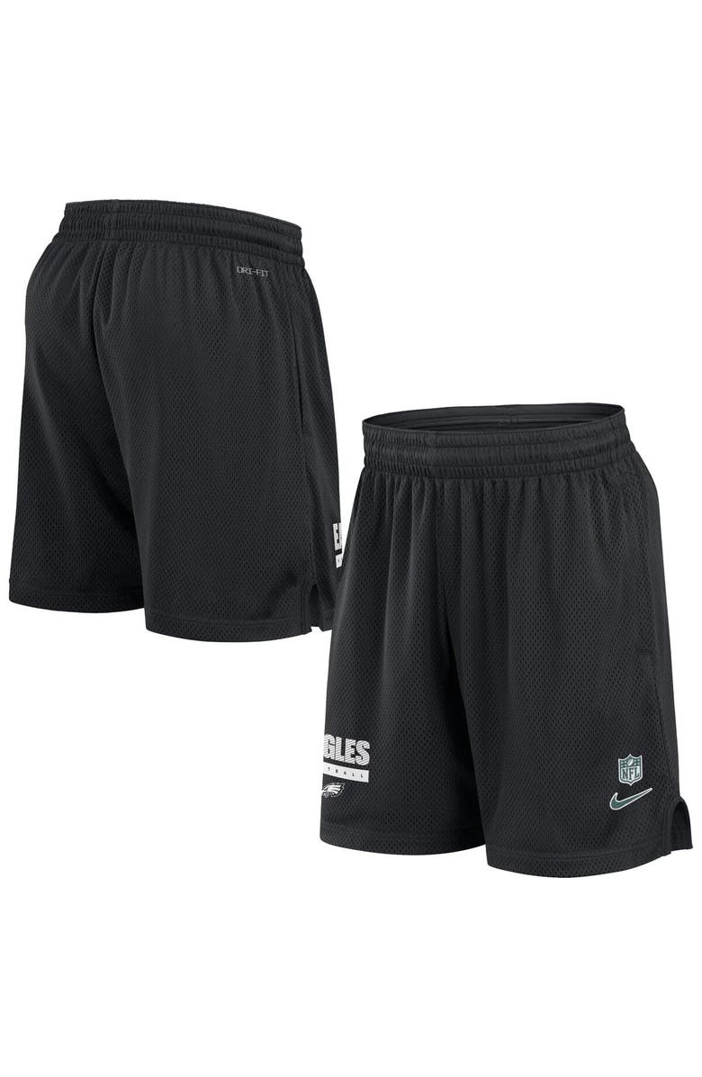 Nike Men's Nike Black Philadelphia Eagles 2024 Sideline Performance Mesh Shorts, Main, color, 