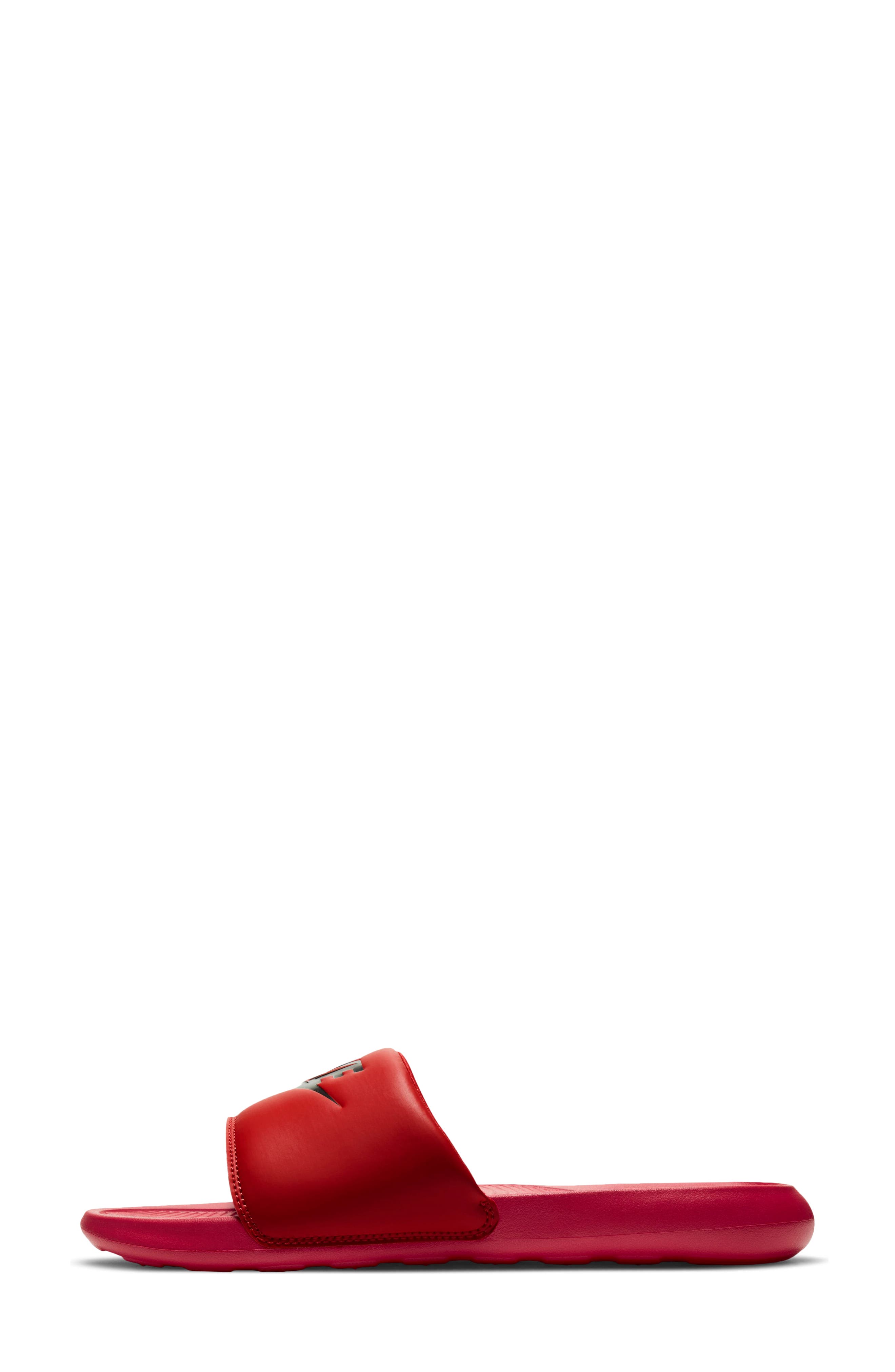 Victori One Sport Slide, Alternate, color, UNIVERSITY RED/ BLACK
