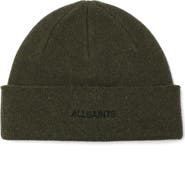 AllSaints Embroidered Logo Beanie