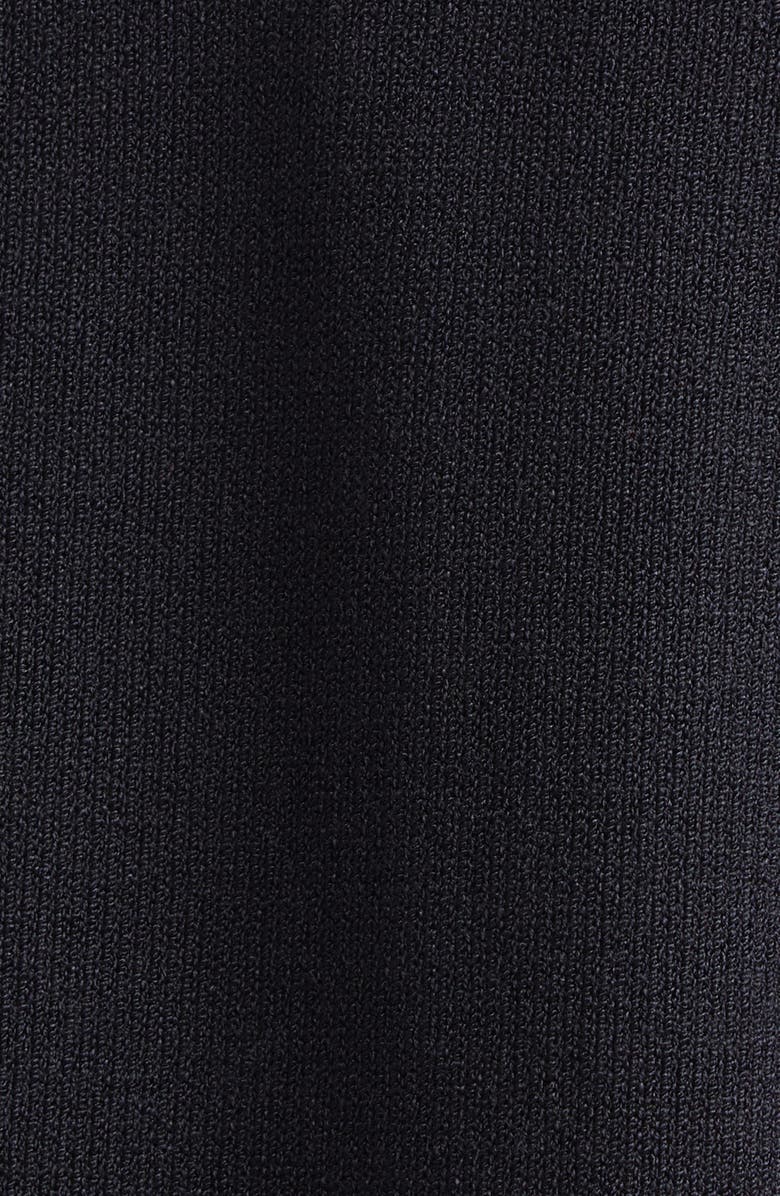 ST. JOHN Legacy Wool Blend Sweater Coat, Alternate, color, Black