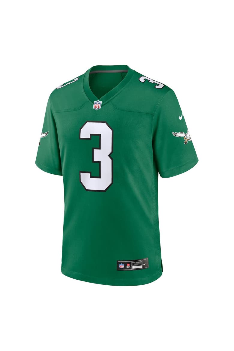 Men's Nike Nolan Smith Kelly Green Philadelphia Eagles Alternate Game Jersey, Alternate, color, Kelly Green