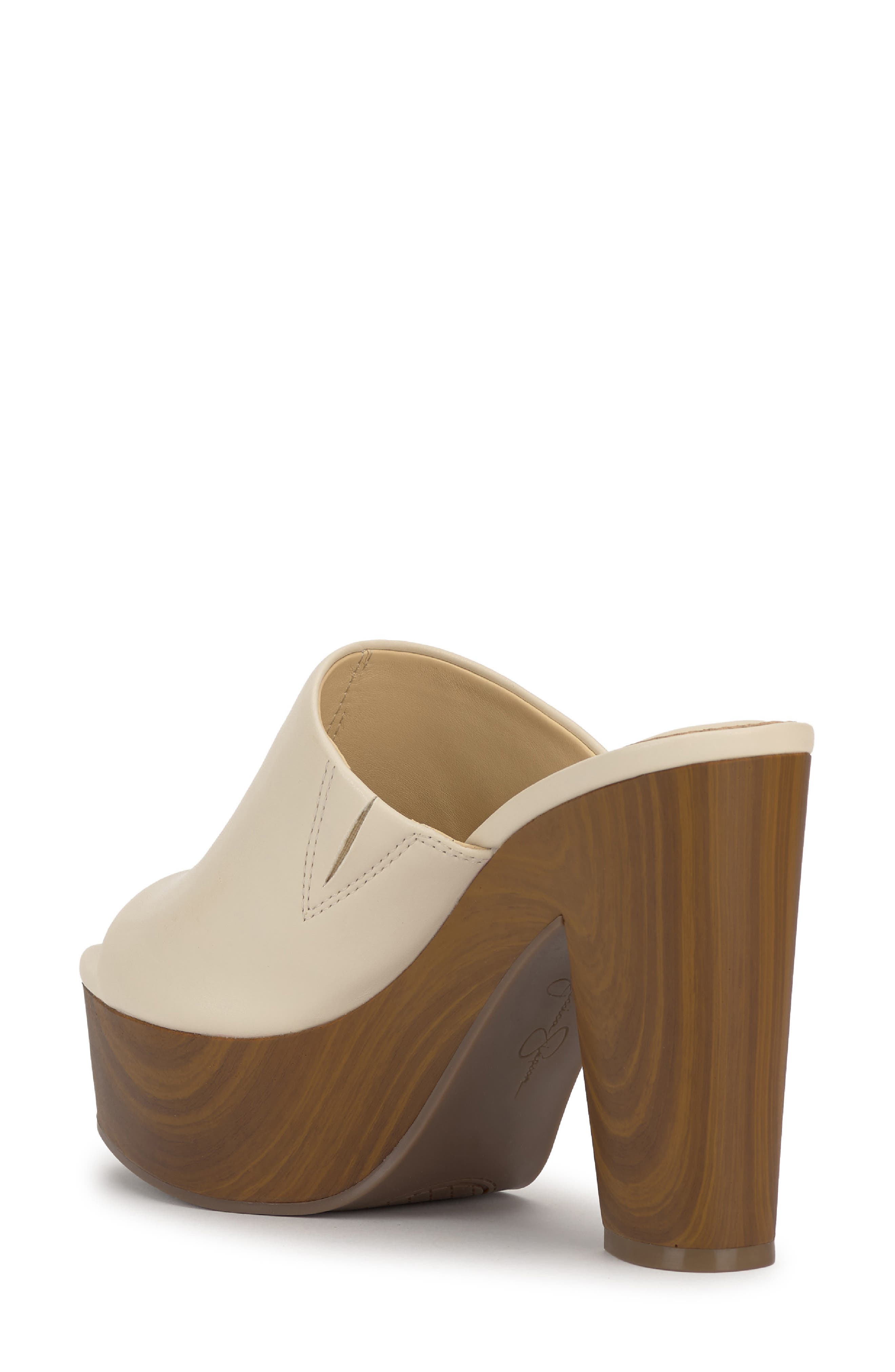 Shelbie Platform Slide Sandal, Alternate, color, IVORY