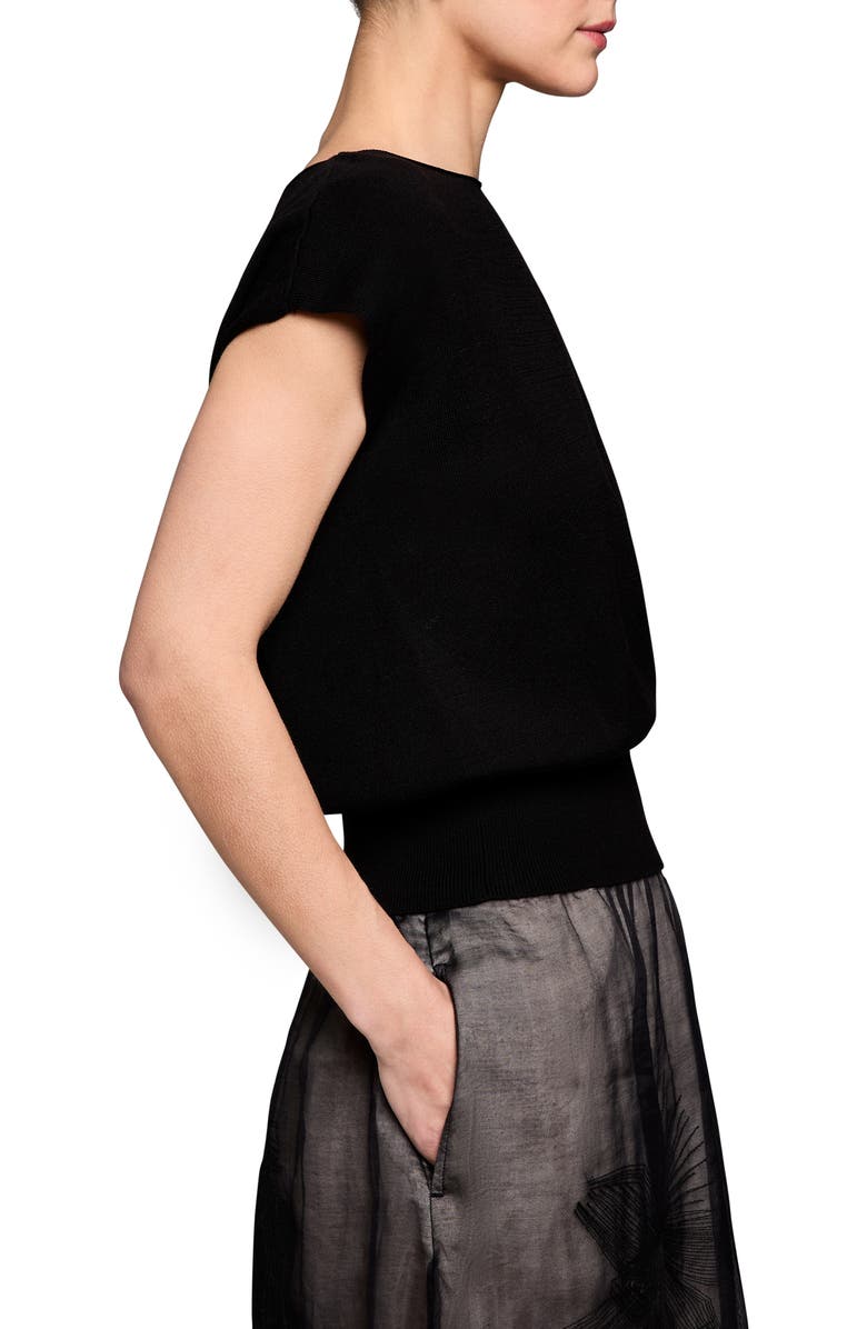 NIC+ZOE Perfect Pairing Sweater, Alternate, color, Black Onyx