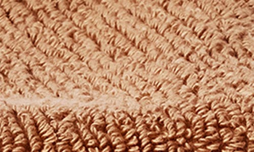 Coyuchi Temescal Organic Cotton Rib Washcloth In Brown
