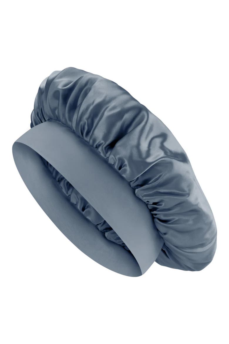 Halo Silk Bonnet, Main, color, ASH BLUE