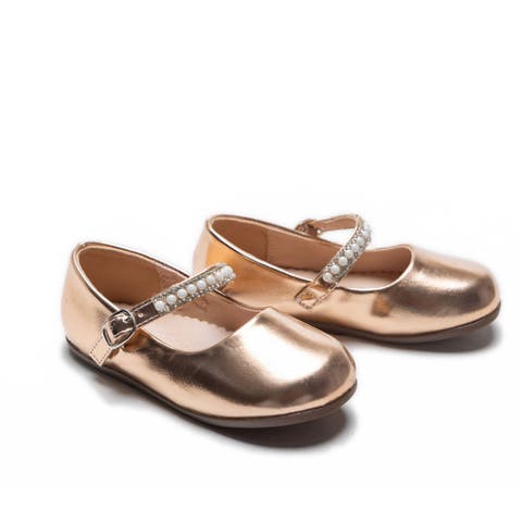 Margot Pearl Band Flats (Walker & Toddler)