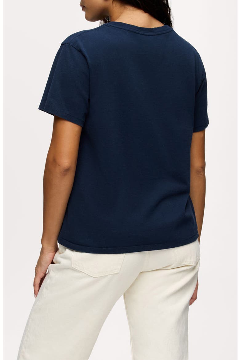 Everyday Cotton T-Shirt, Alternate, color, DARK NAVY