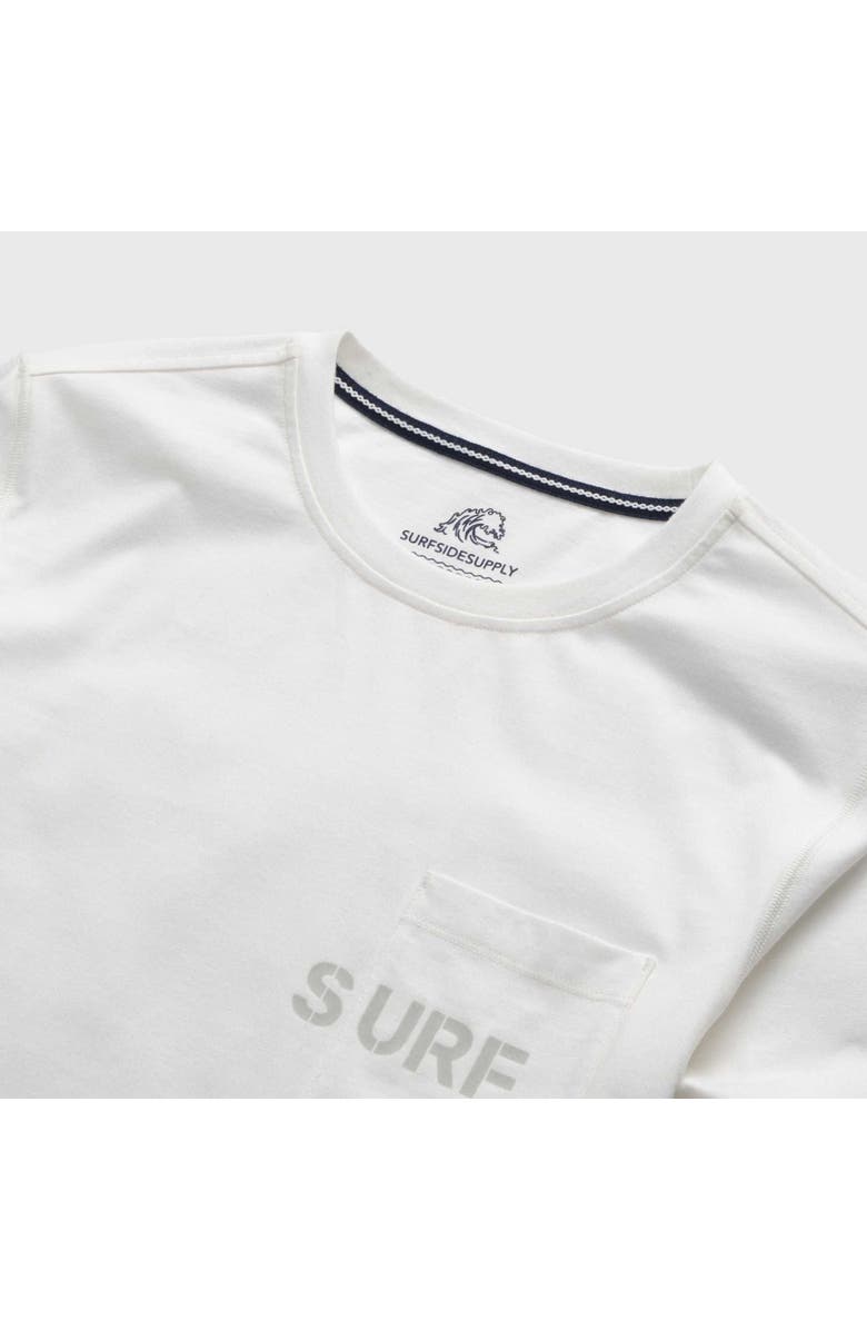 Surfside Supply Co. Chris Surf Tee, Alternate, color, White