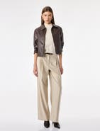 Koton Wide Leg Tailored Trousers with Belt