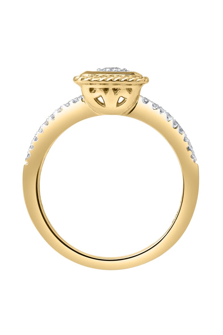 Caelina 0.50 Ct 10K Gold Diamond Ring, Alternate, color, 10K Yellow Gold
