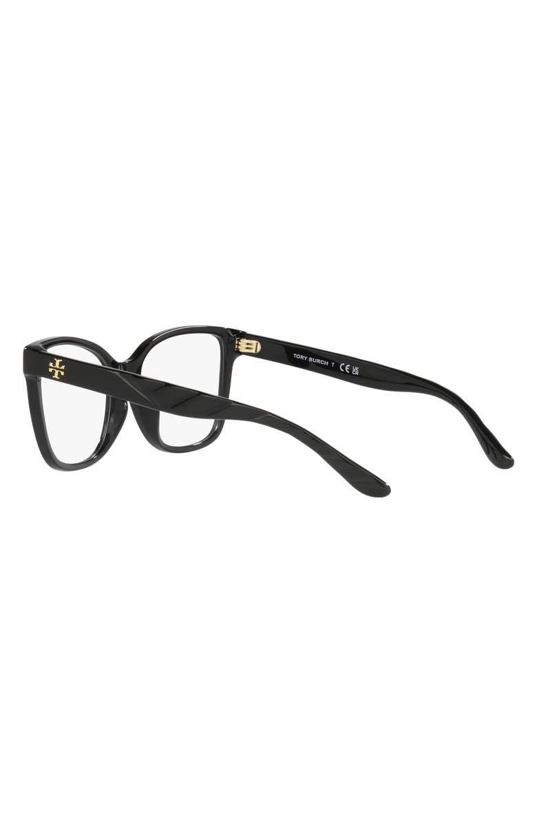 Tory Burch 55mm Oval Optical Glasses, Alternate, color,