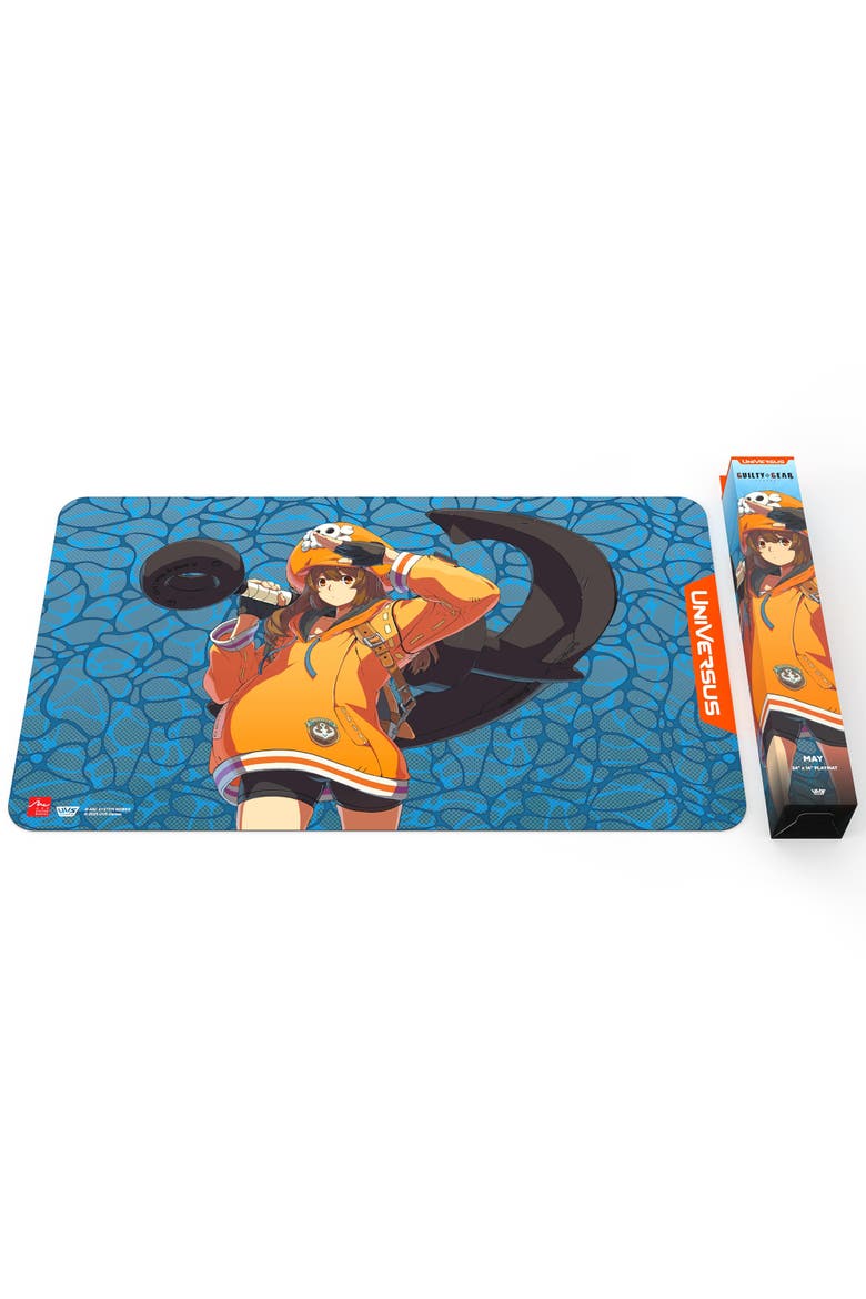 GUILTY GEAR, STRIVE, Playmat, May, 24x14 Inch Neoprene Mat, Alternate, color, Multicolored