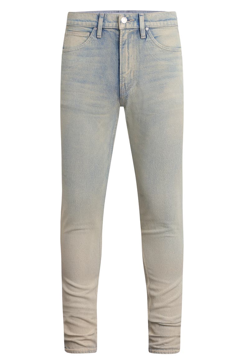 Zack Skinny Jeans, Alternate, color, COATED MOSS