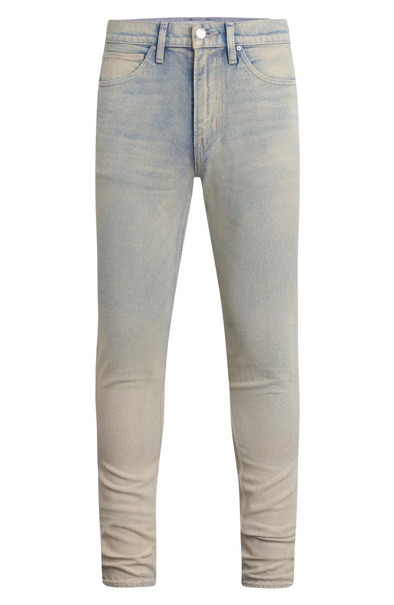 Hudson Jeans Zack Skinny Jeans, Alternate, color, Coated Moss