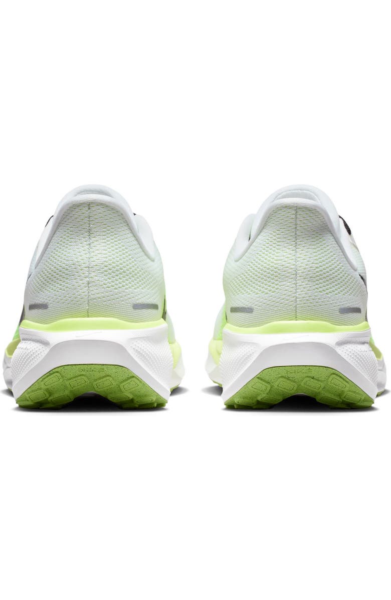 Nike Air Zoom Pegasus 41 Running Shoe, Alternate, color, White/ Black/ Lime