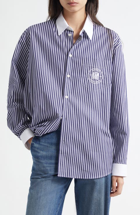 Women's Sporty & Rich Button Up Tops | Nordstrom