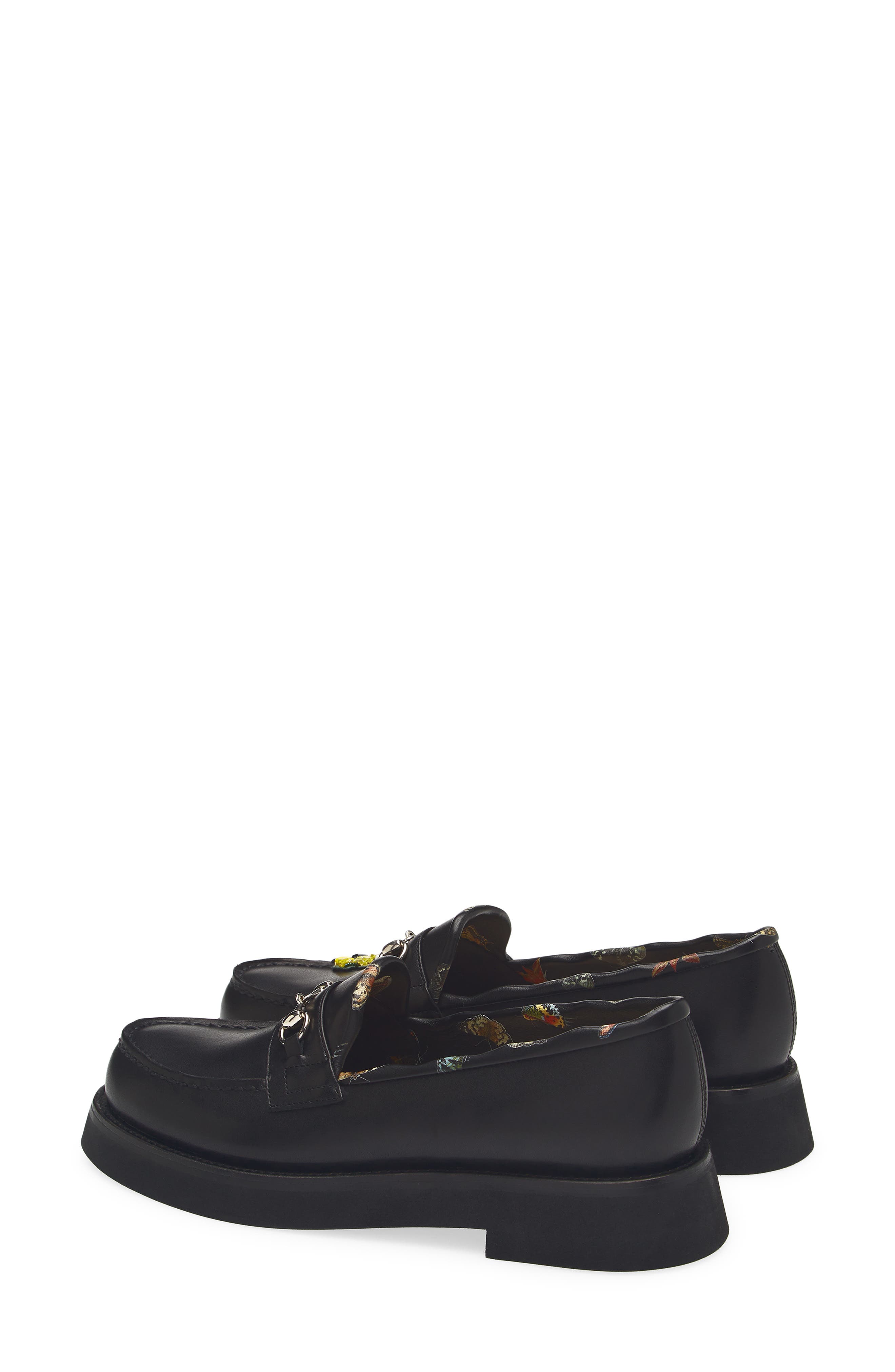 Undercover x Beautiful Shoes Bit Loafer, Alternate, color, Black