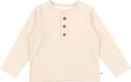 RuggedButts Knit Long Sleeve Henley Tee