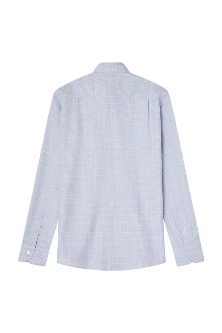 Reynolds Ultra Light Weight Brushed Check Shirt, Alternate, color, Blue