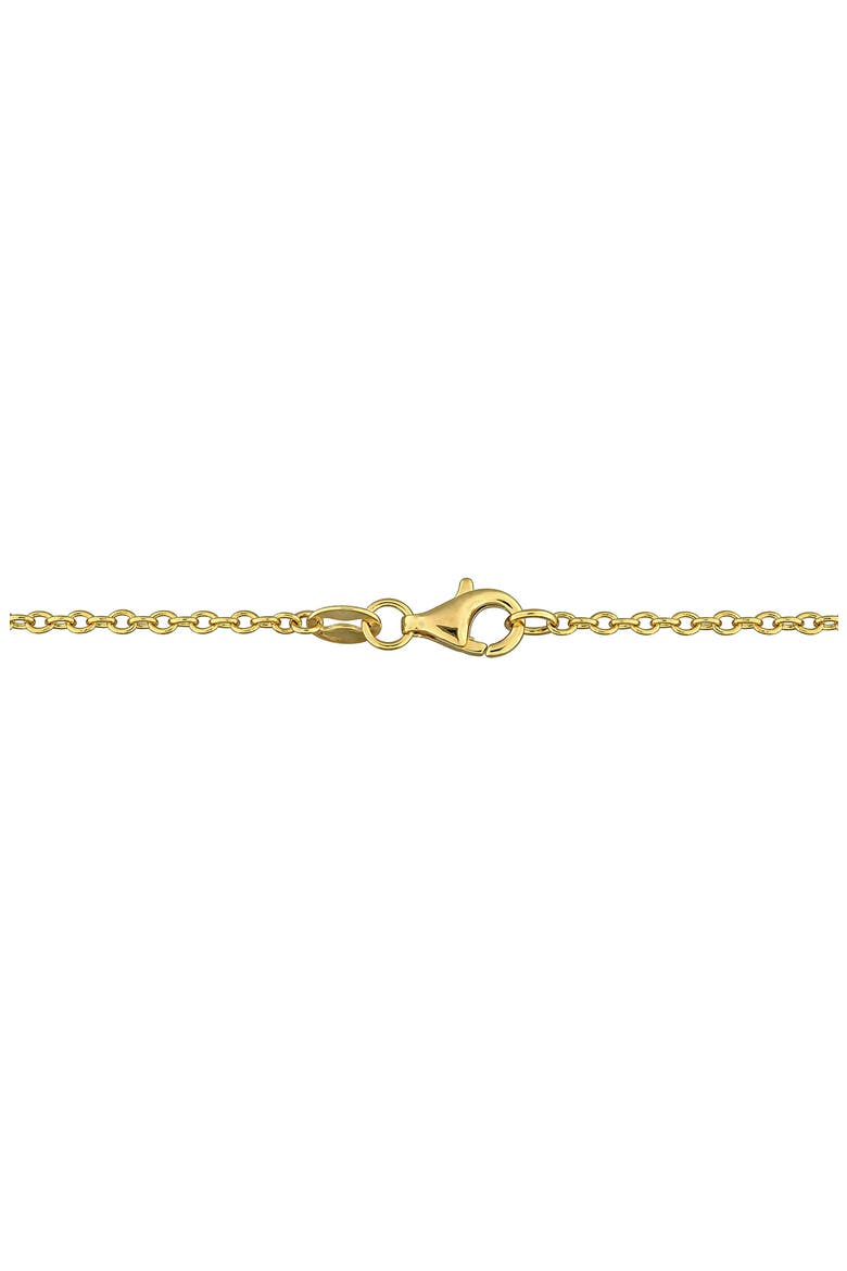 Multi-Gem Station Necklace, Alternate, color, GOLD