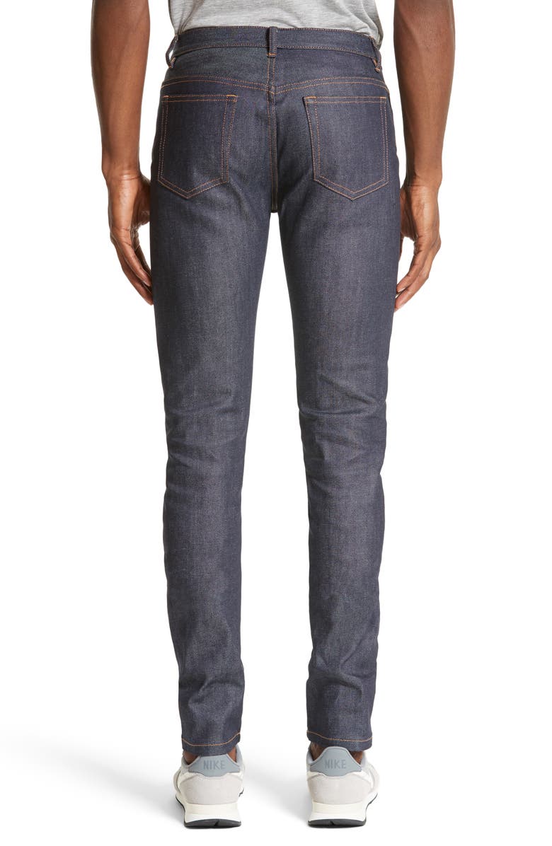 A.P.C. Petite Standard Stretch Skinny Fit Jeans, Alternate, color,