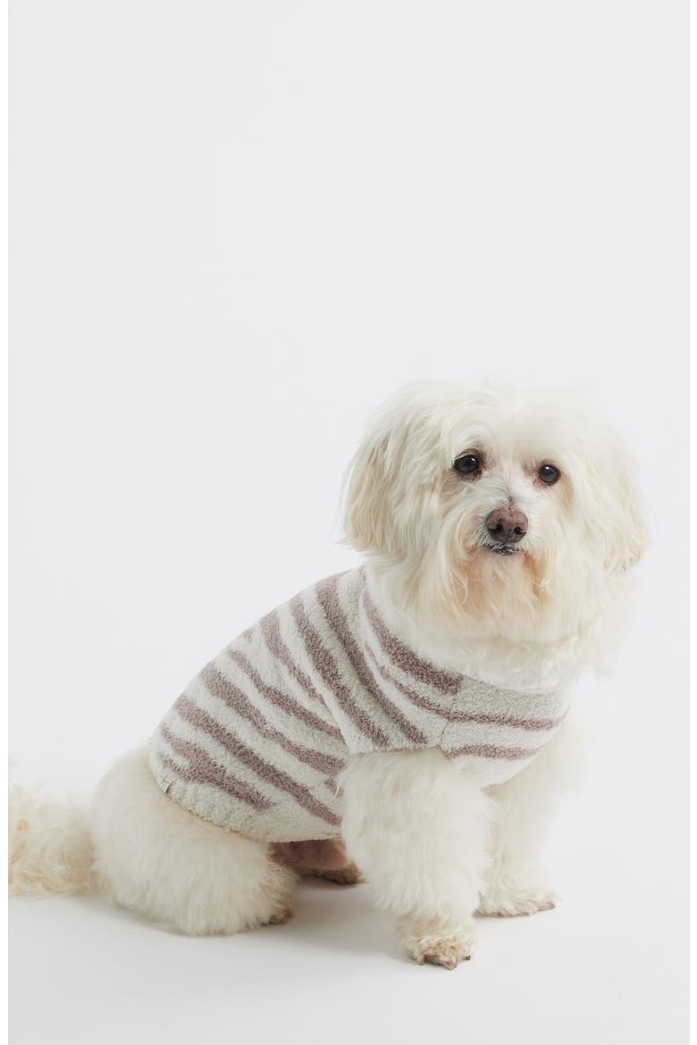 Barefoot Dreams® CozyChic® Zebra Stripe Pet Sweater | Nordstrom