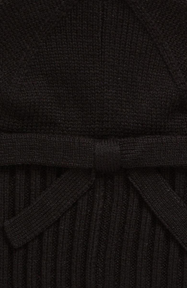 Kate Spade New York bow accent beanie, Alternate, color, 