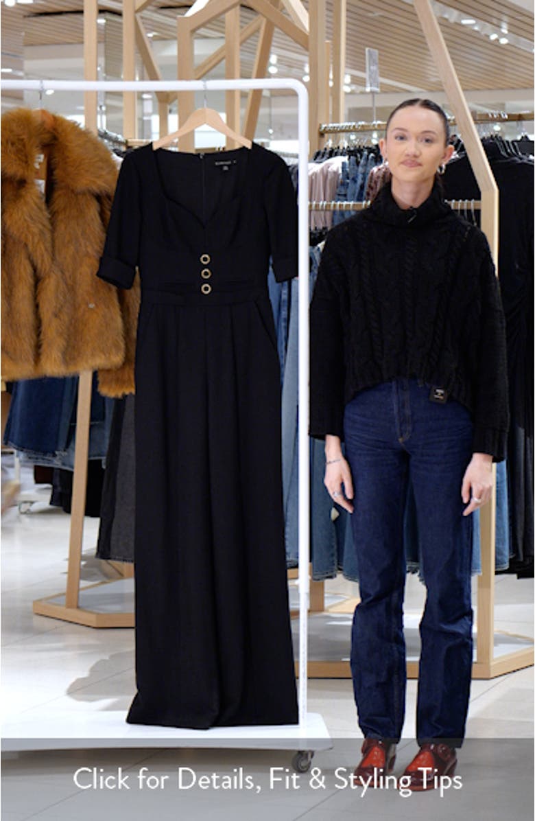 Kerry Wide Leg Jumpsuit, sales video thumbnail