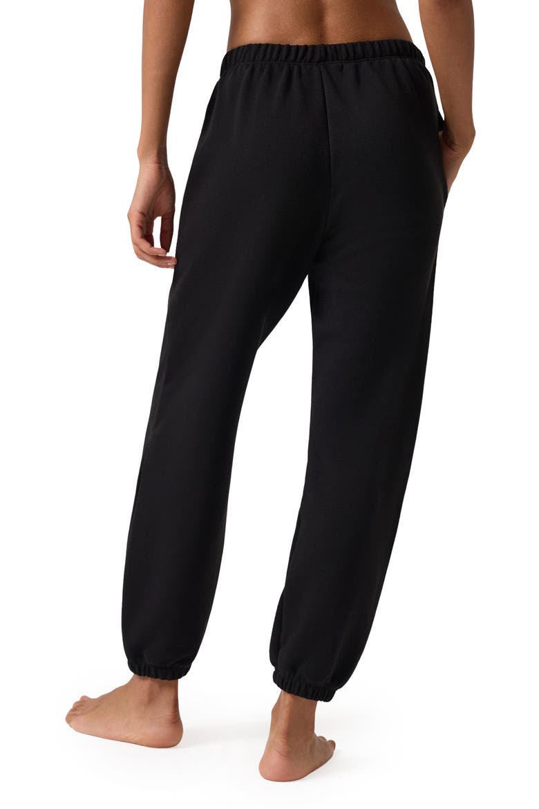 Eden Logo Sweatpants, Alternate, color, BLACK