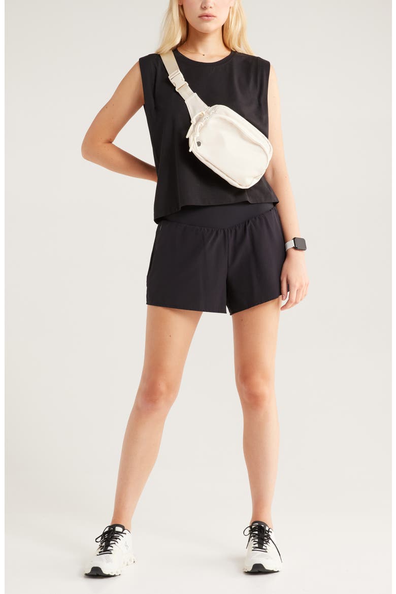 New Take Boxy Tank Top, Alternate, color, BLACK