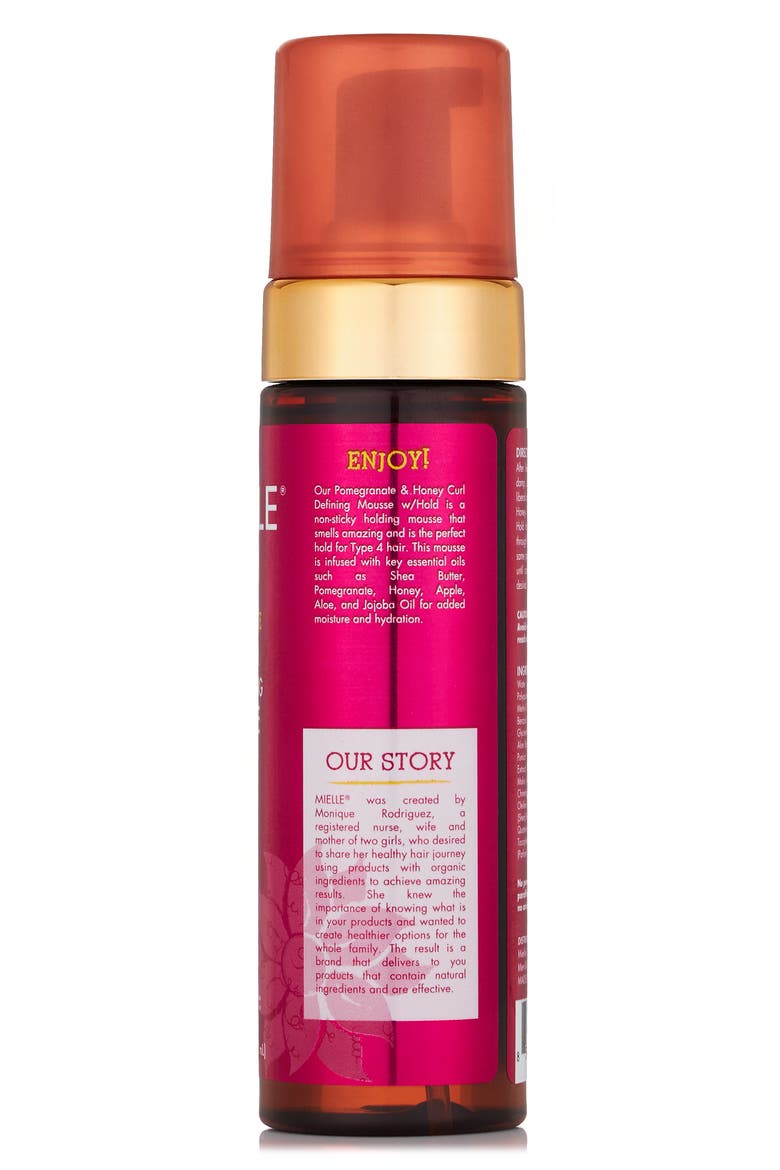 Pomegranate & Honey Curl Defining Mousse with Hold - 7.5 oz., Alternate, color, NO COLOR