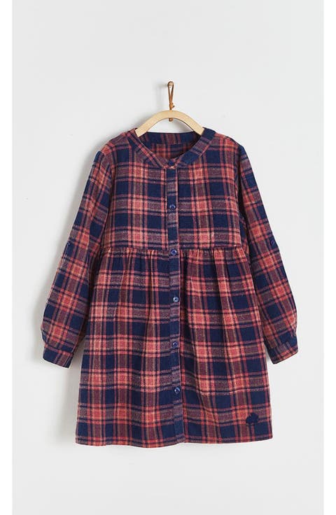 Carla Flannel Shirt Dress