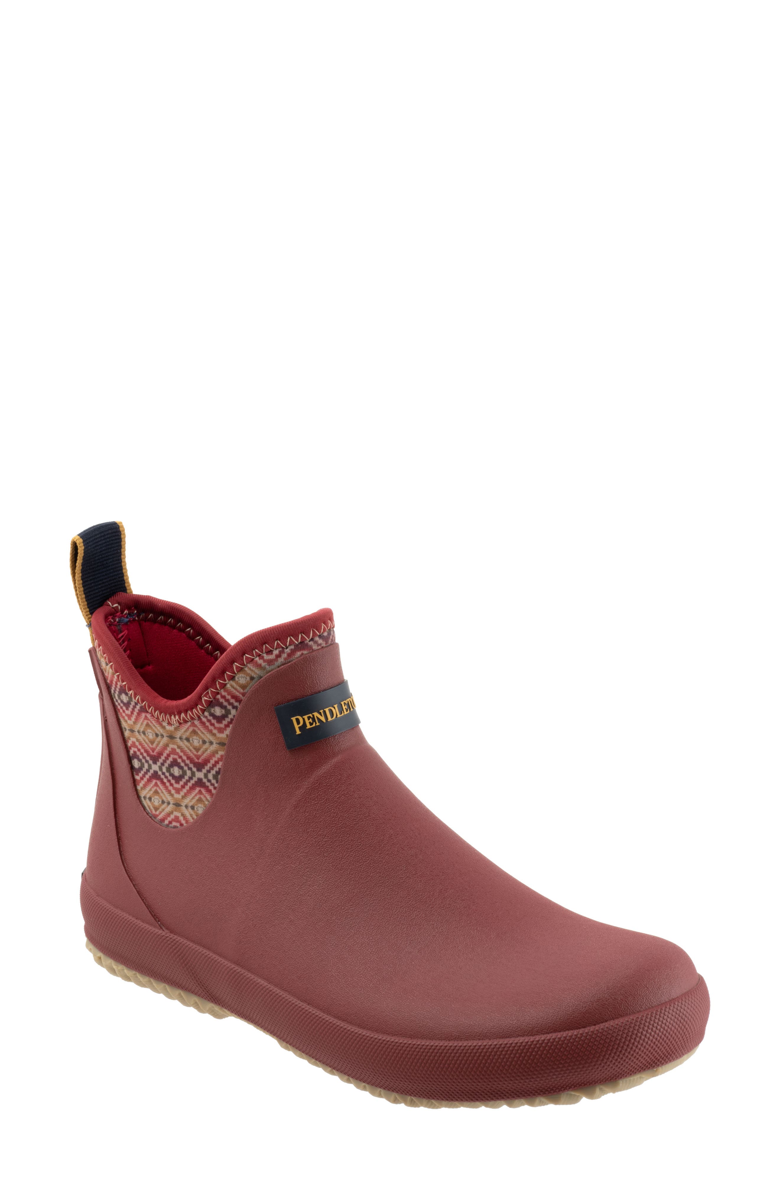 Pendleton Abiquiú Sky Waterproof Chelsea Rain Boot, Main, color, 