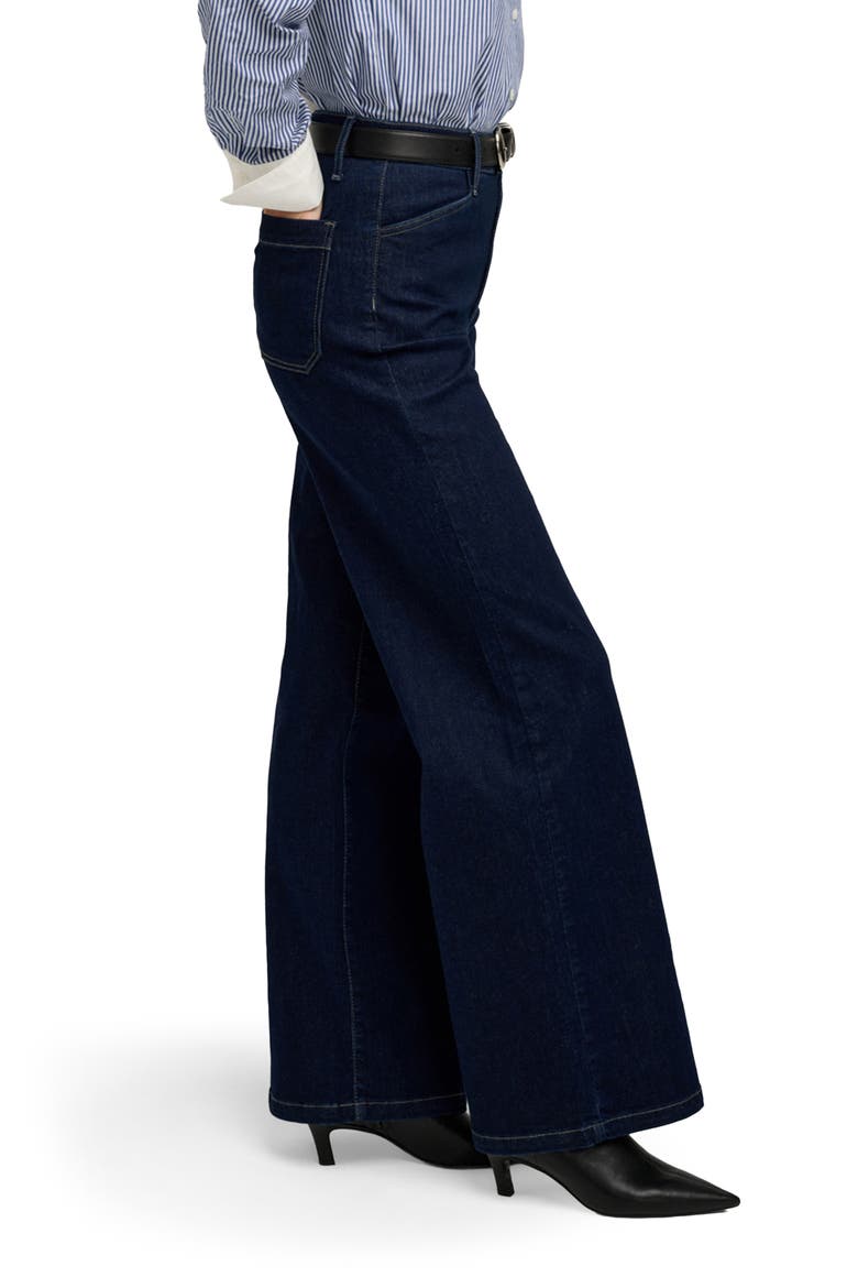 The Mischa Super High Waist Wide Leg Jeans, Alternate, color, PORTER