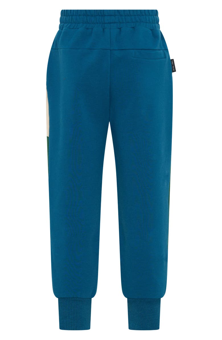 TINY TRIBE Kids
Colorblock Cotton Joggers, Alternate, color, Navy