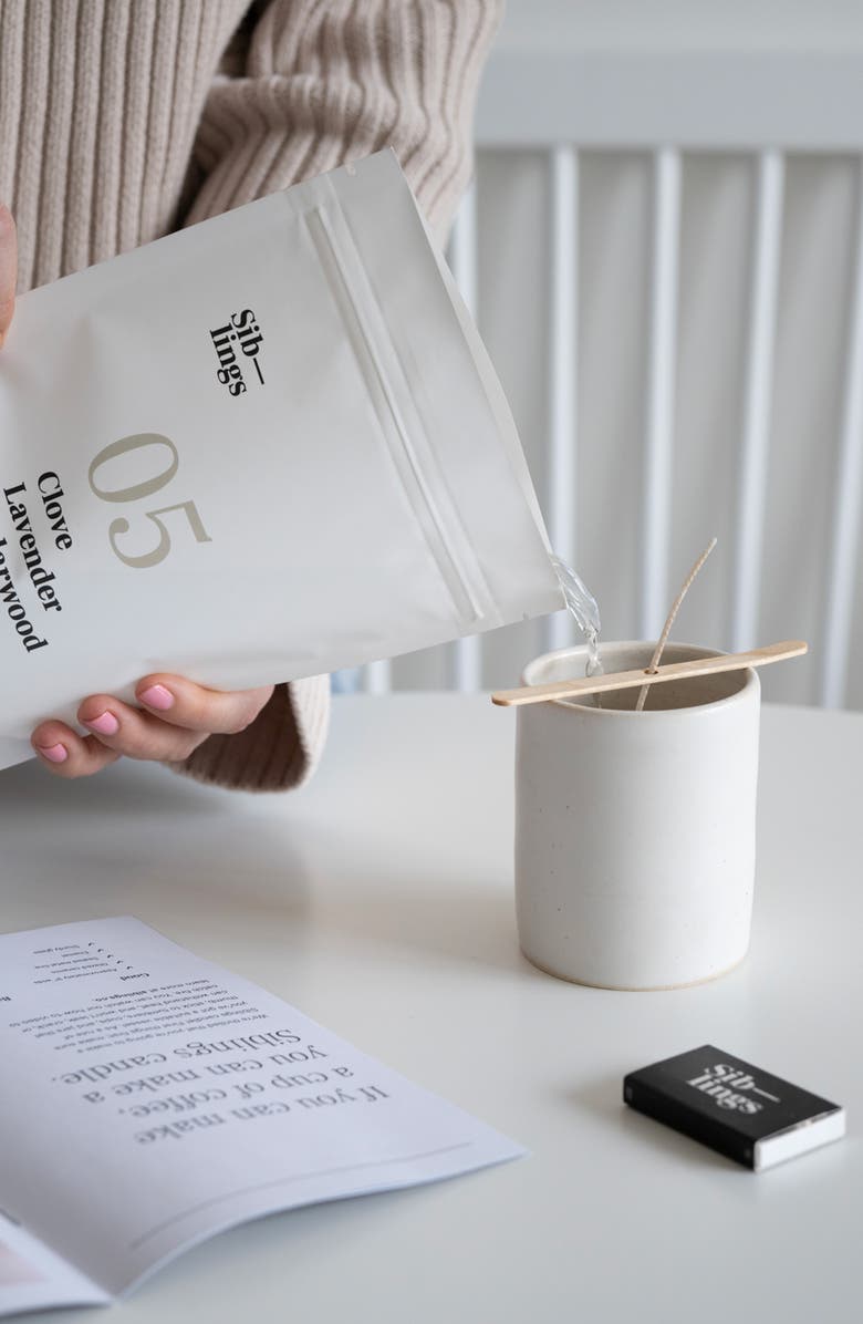 SIBLINGS No. 05 Lavender Refillable Candle, Alternate, color, Clove Lavender Cedar