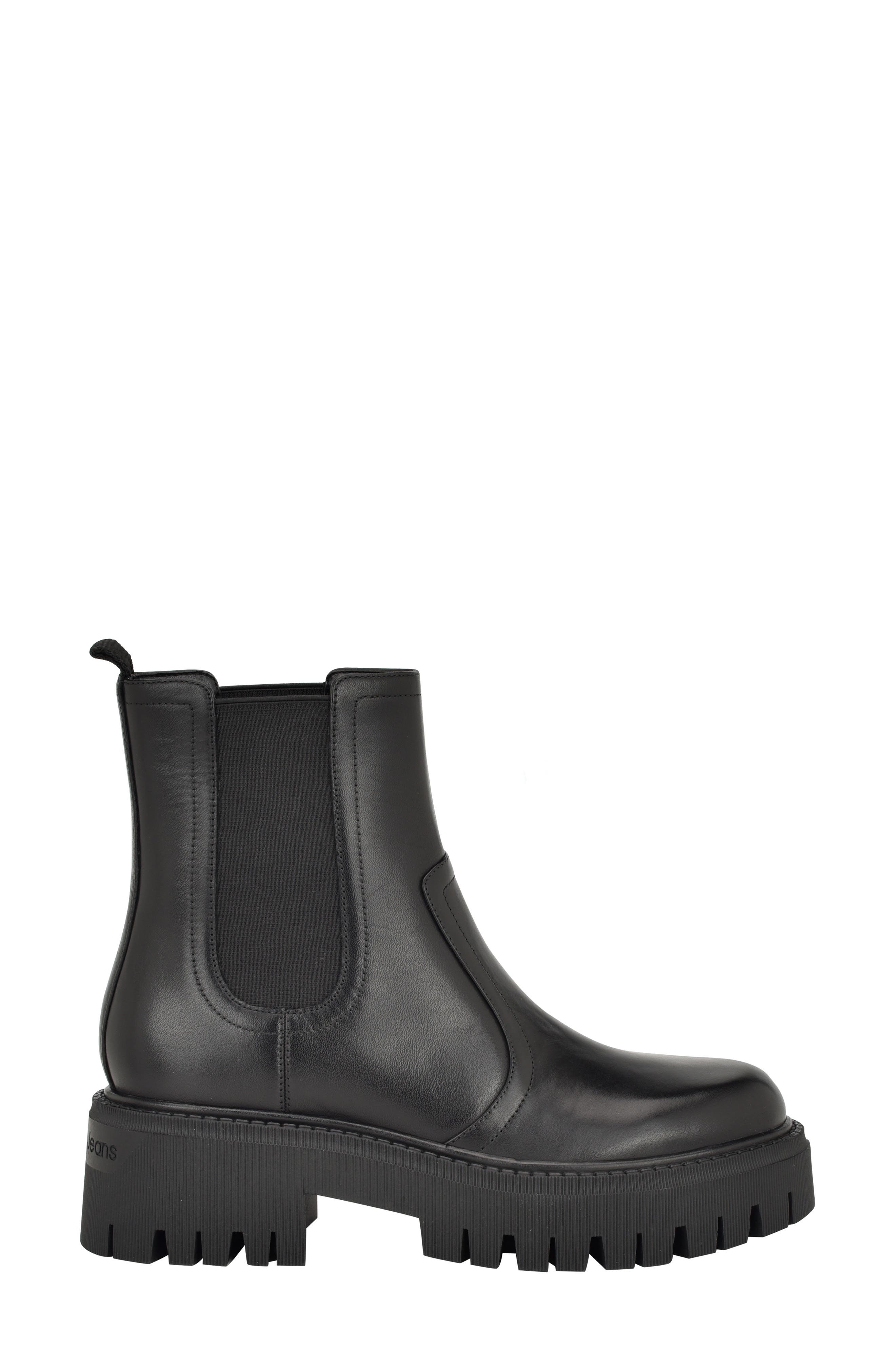 Calvin Klein Jayden Lug Sole Chelsea Boot, Alternate, color, 