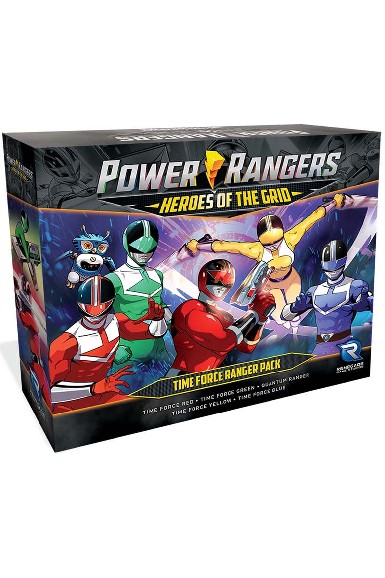 Time Force Ranger Pack, Main, color, Multicolored