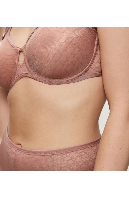 Triumph Signature Sheer Minimizer Bra In Pink