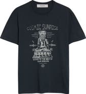 Golden Goose Cosmic Sunrise Cotton Graphic T-Shirt