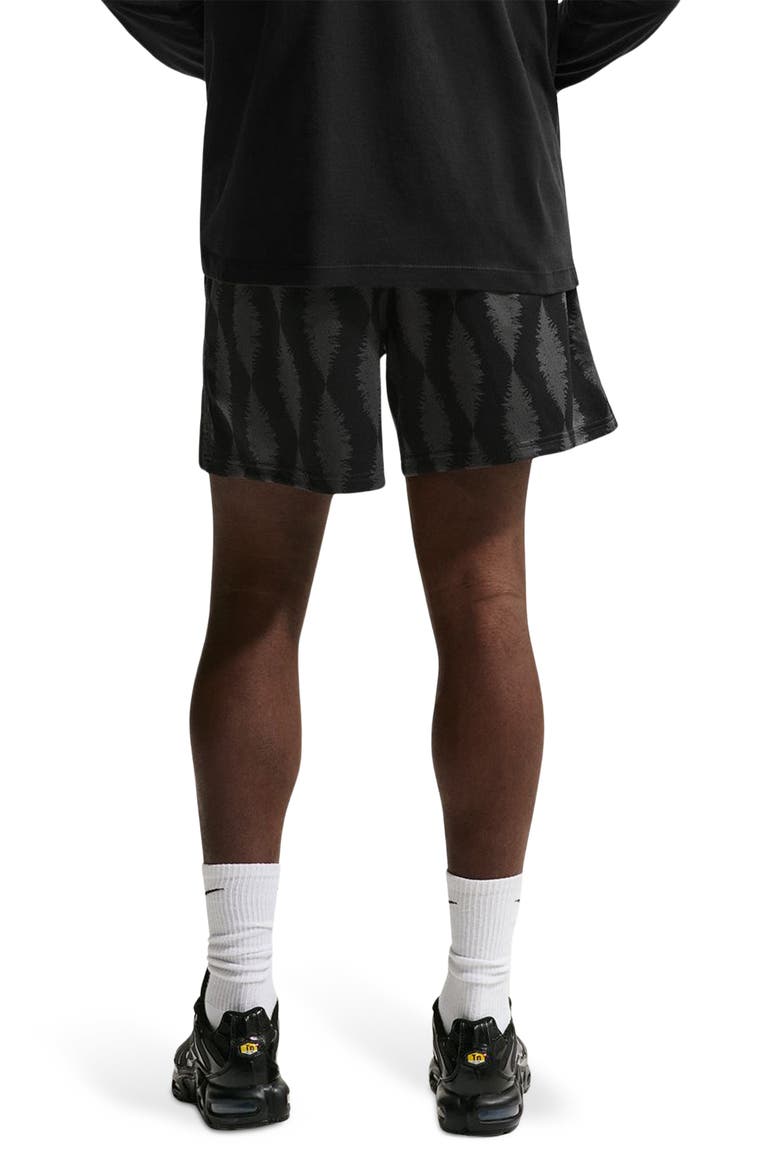 Sportswear Club Mesh Flow Shorts, Alternate, color, BLACK/ MALACHITE