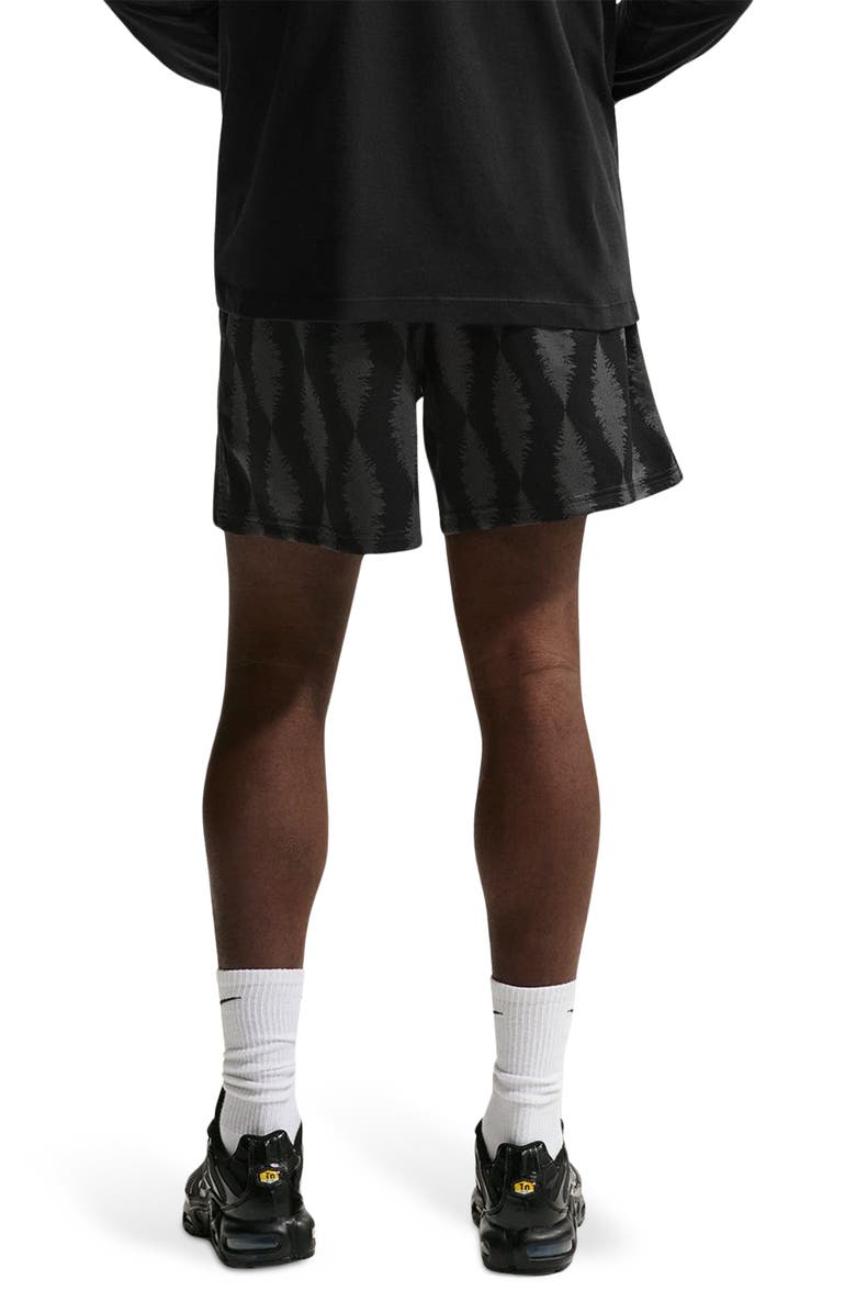 Nike Sportswear Club Mesh Flow Shorts, Alternate, color, Black/ Malachite