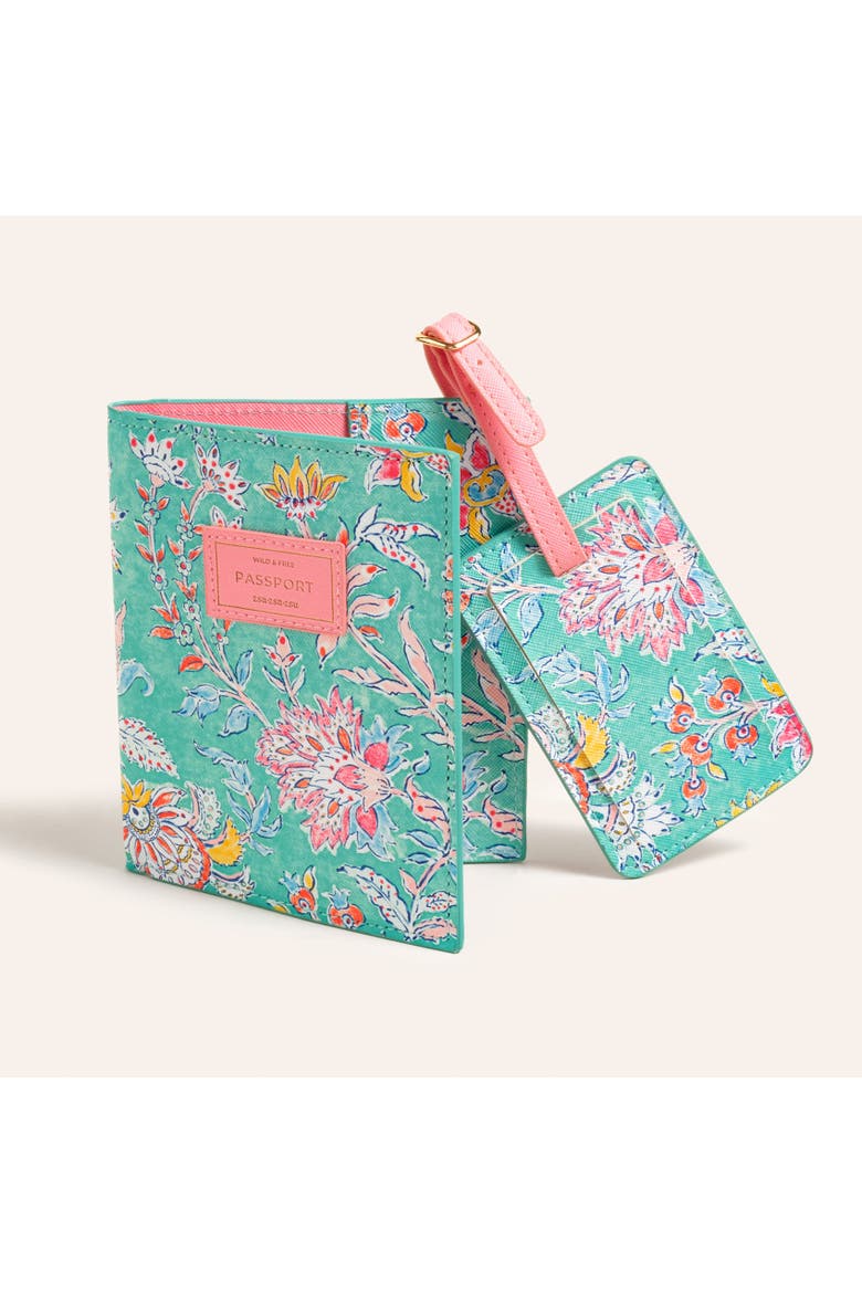 Meilin Travel Set 8.5" Travel Essential, Main, color, Turquoise